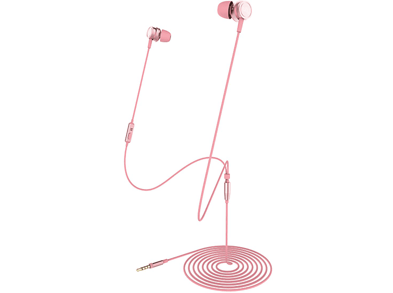 Auriculares de botón  SADES Wings 10 SA-610 Intraurales Rosa 