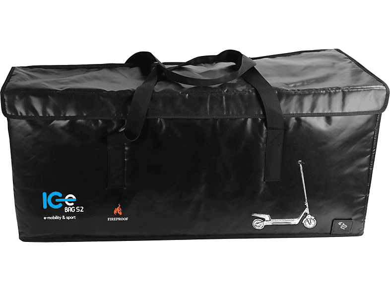 Accesorio para patinete eléctrico  BAG S2 Bolsa ignifuga anti incendios ICE Negro 