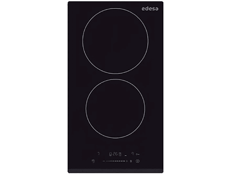 Placa de inducción  EDESA EIS-3220 B 2 Fuegos zonas 290 mm Negro 