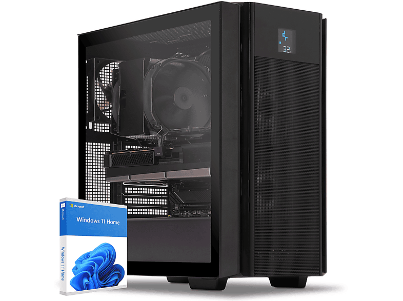 PC Sobremesa  SEDATECH UCC1636I1I1HF AMD Ryzen 7 9700X 8x 3.8Ghz (max 5.5Ghz) 32 GB RAM 2000 GB SSD GeForce RTX™ 5070 Ti Windows 11 Home (64 Bit) Negro 