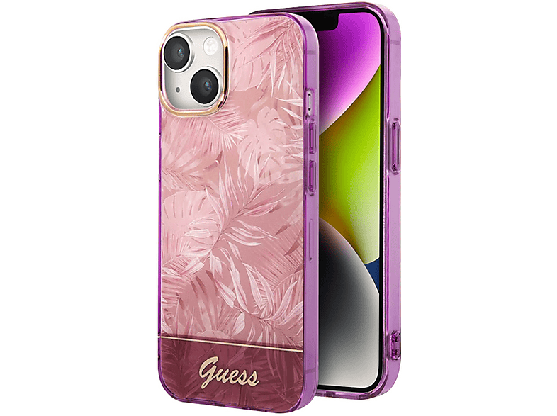 Carcasa para móvil  GUESS H4440 Compatible con Apple iPhone 14 Rosa 