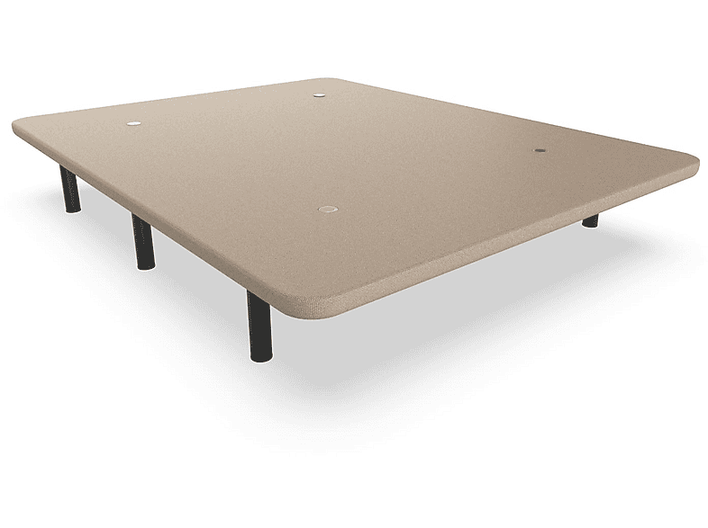 Base Tapizada  NALUI 80x200 cm 80 cm x 200 cm Acero laminado Beig 