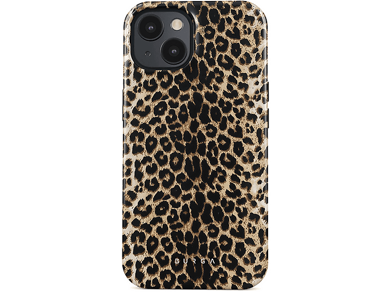 Carcasa para móvil  BURGA BRGTOCASEMAGIP15PLPY Compatible con Apple iPhone 15 Plus Léopard 