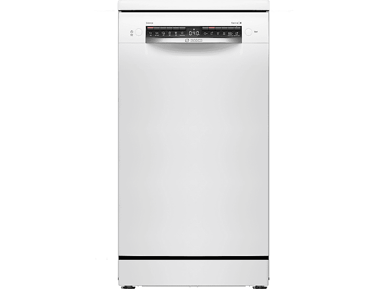 Lavavajillas libre instalación 60 cm  BOSCH SPS4HKW49E 10 servicios 6 programas 450 mm Blanco 