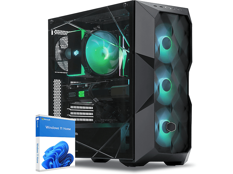 PC Gaming  SEDATECH UCCG746I2I1HF Intel i5-12400F 6x 2.5Ghz (max 4.4Ghz) 32 GB RAM 2000 GB SSD GeForce RTX™ 5070 Windows 11 Home Negro 