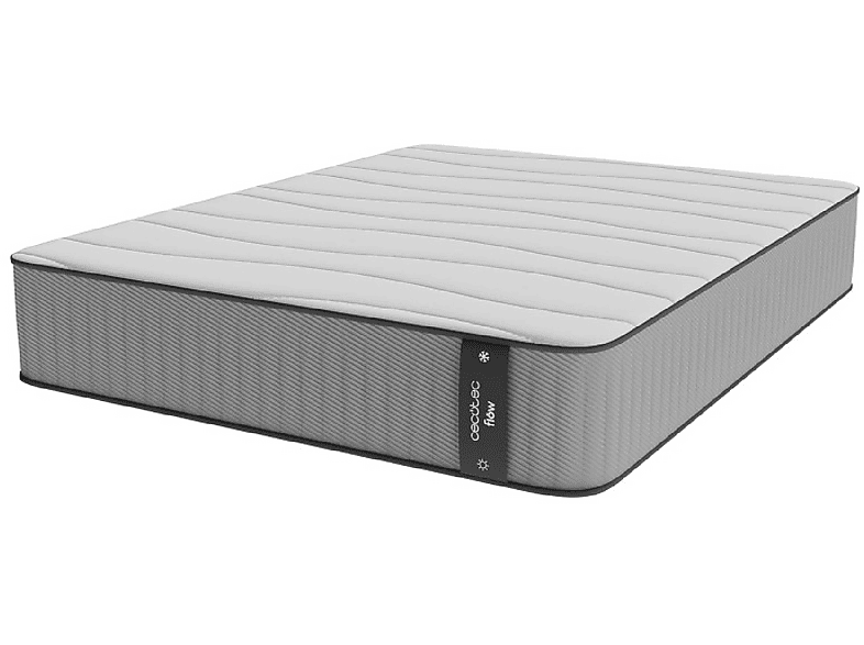 Colchón  CECOTEC Flow 6990 Hybrid 100x200 100 cm x 200 cm Viscoelástica Blanco 