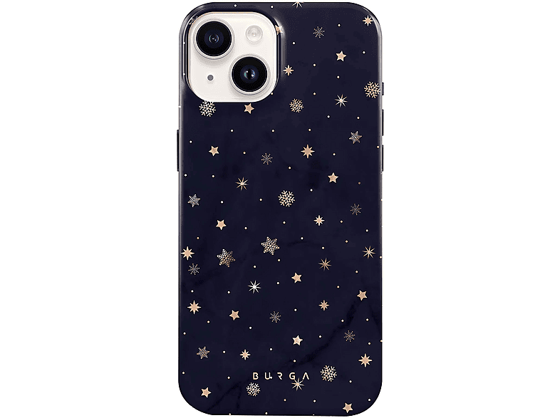 Carcasa para móvil  BURGA Midnight Kiss Compatible con Apple iPhone 14 Azul oscuro 