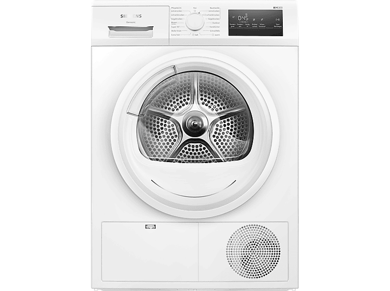 Secadora bomba de calor  SIEMENS AKLBB1723730890 8 kg Blanco 