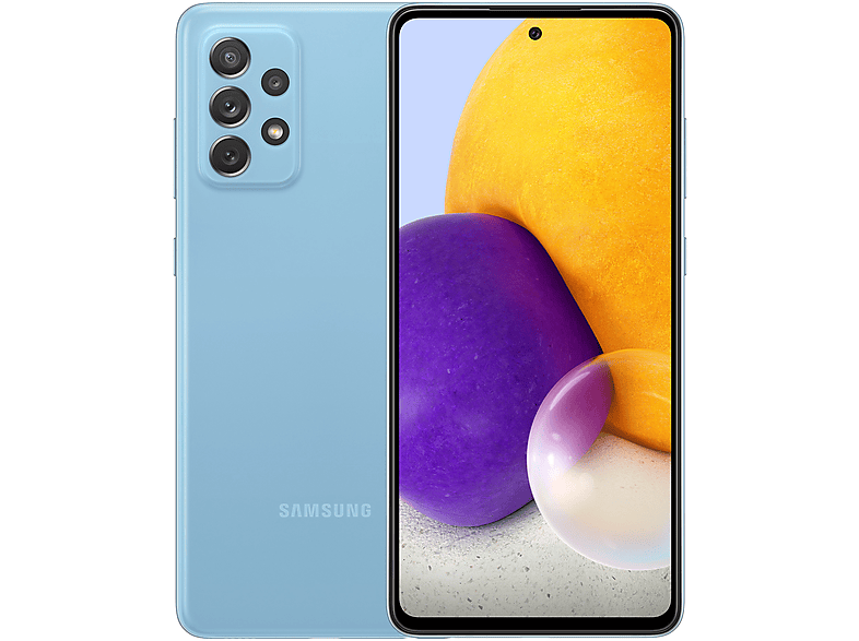Móvil  SAMSUNG Galaxy A72 Azul 128 GB 6 GB RAM 6,7 