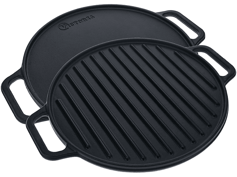 Sartén grill  VICTORIA COOKWARE VIC-38007 32 cm Esmaltado 