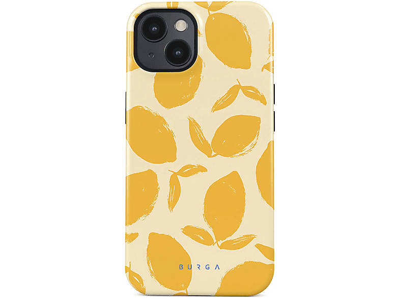 Carcasa para móvil  BURGA BRGTOCASEMAGIP15PLLT Compatible con Apple iPhone 15 Plus Amarillo 