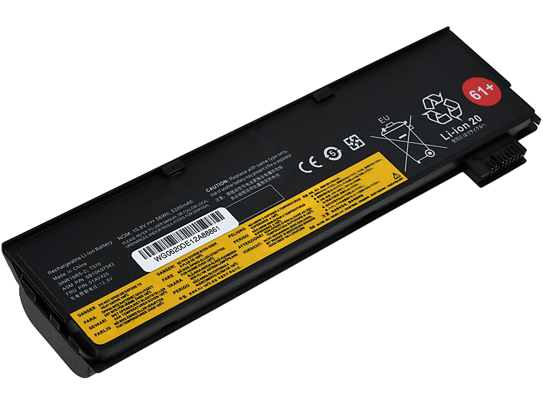 Batería  POWERY Batería compatible con Lenovo modelo 01AV425 