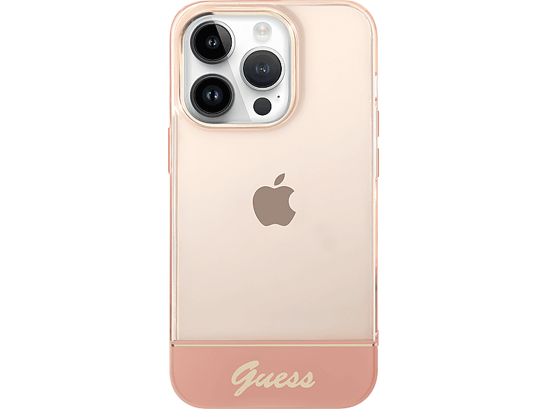 Carcasa para móvil  GUESS H4310 Compatible con Apple iPhone 14 Pro Max Rosa 