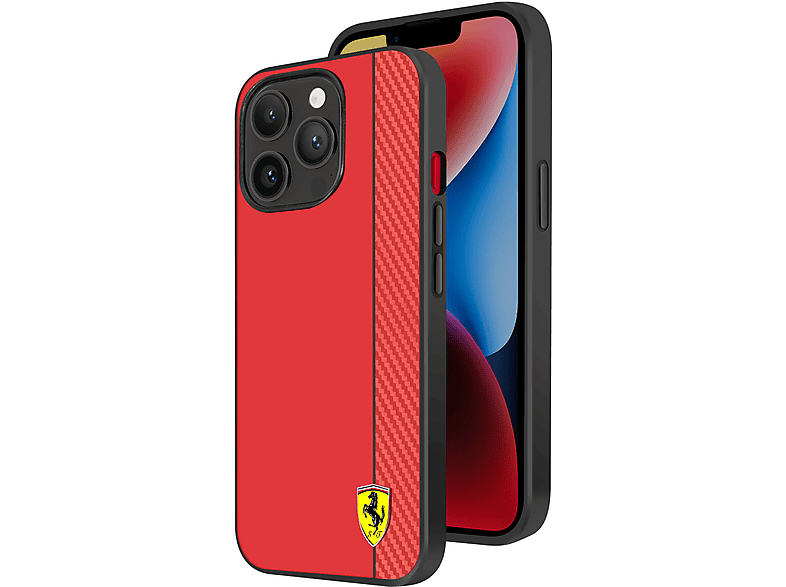 Carcasa para móvil  FERRARI H3870 Compatible con Apple iPhone 14 Pro Max Rojo 