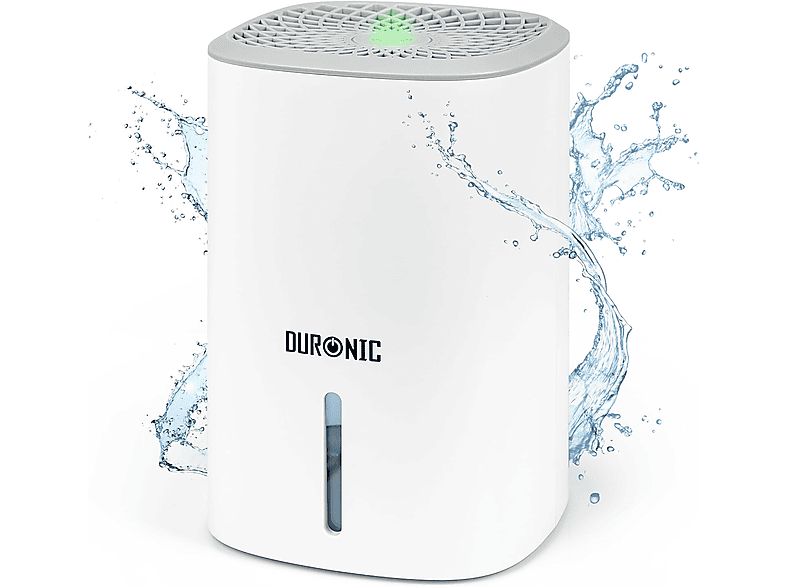 Deshumidificador  DURONIC Duronic DH06 WE Deshumidificador Eléctrico 23W Previene Humedad - Depósito 0,8L – Autoapagado 0,8 l 10 m² Blanco 