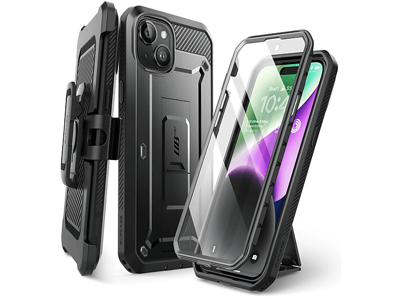 Carcasa para móvil  SUPCASE Unicorn Beetle Pro Compatible con Apple iPhone 15 Plus Negro 