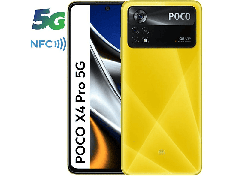 Móvil  POCO Poco X4 Pro 5G Amarillo 128 GB 6 GB RAM 6,67 