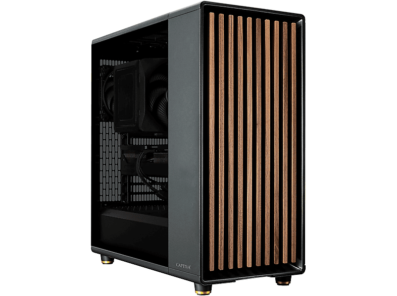 PC gaming  CAPTIVA Highend Gaming I85-542 Intel Core i7 13700KF 16 Núcleos 32 GB RAM 1 TB SSD GeForce RTX™ 4070 Super™ FreeDOS (Sin sistema operativo) Negro 