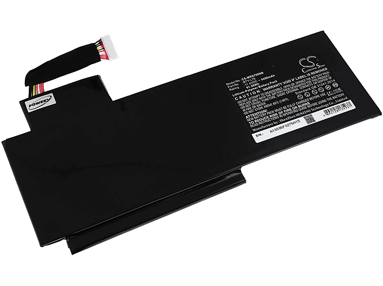 Batería  POWERY Batería compatible con MSI GS70 2PC-633XCN 