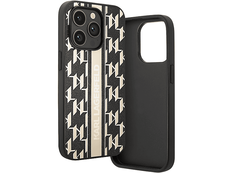 Carcasa para móvil  KARL LAGERFELD H4868 Compatible con Apple iPhone 14 Pro Negro 