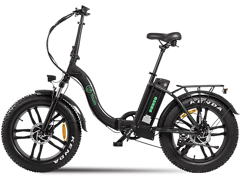 Bicicleta plegable  Youin Porto Negro 