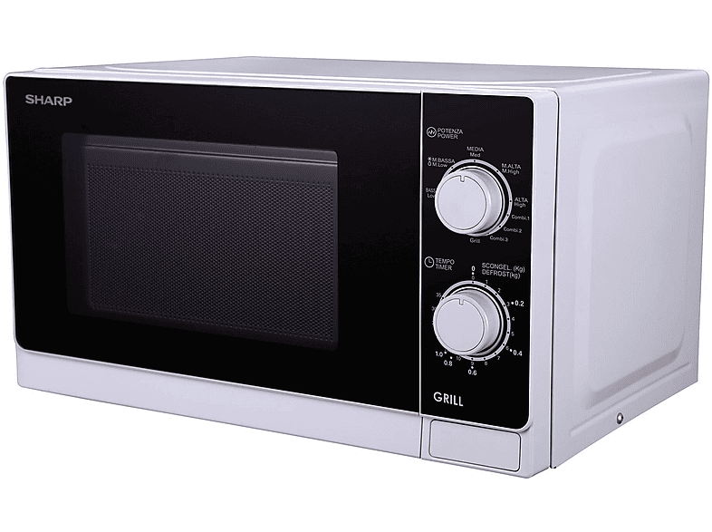 Microondas con grill  SHARP BNSHAONDE00101 1270 W 5 potencia 20 l Blanco 