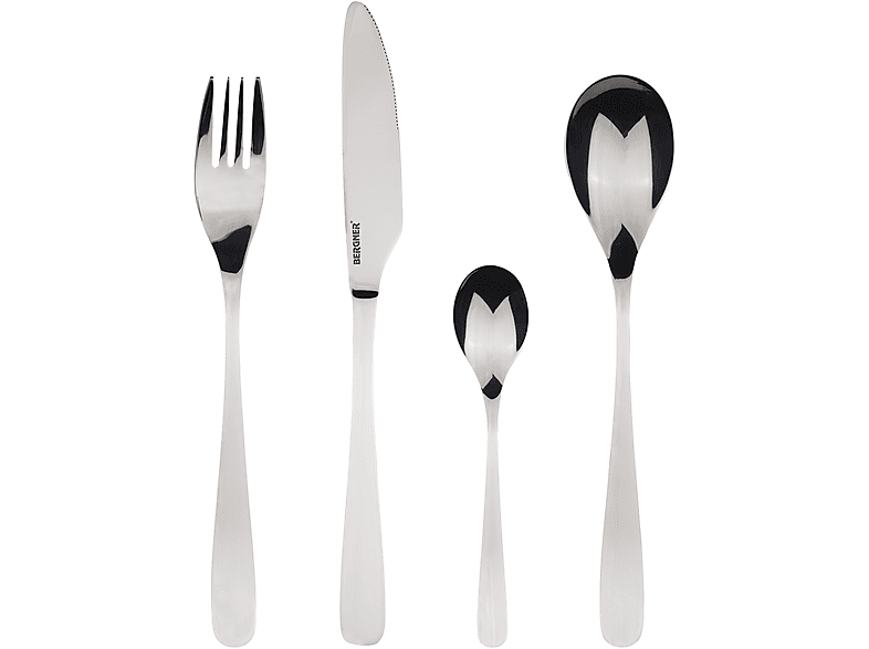 Set 24Pcs Cuberteria Acero Inox Poitiers Bg  BG-5302-MM BERGNER Acero Inox 