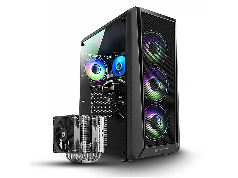 PC Gaming  PC RACING Atlas AMD Ryzen™ 5 7600X 16 GB RAM 1 TB SSD GeForce RTX™ 5060 Ti Windows 11 Pro Negro 