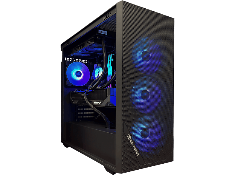 PC Gaming  IBUYPOWER Fighter FX5 Intel Core 14700KF 32 GB RAM 1 TB SSD GeForce RTX™ 5070 Ti Windows Negro 