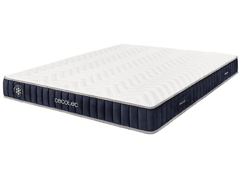 Colchón  CECOTEC Flow CecoFresh 2100 CoolConfort 120 x 190 120 cm x 190 cm Viscoelástica Blanco 