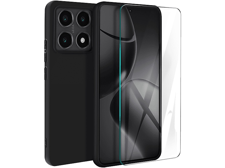 Carcasa para móvil  3MK ComfortDuo Compatible con Xiaomi 14T Negro 