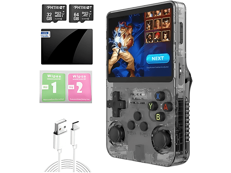 Consola retro  KARAWAN R36s 98 GB Negro 