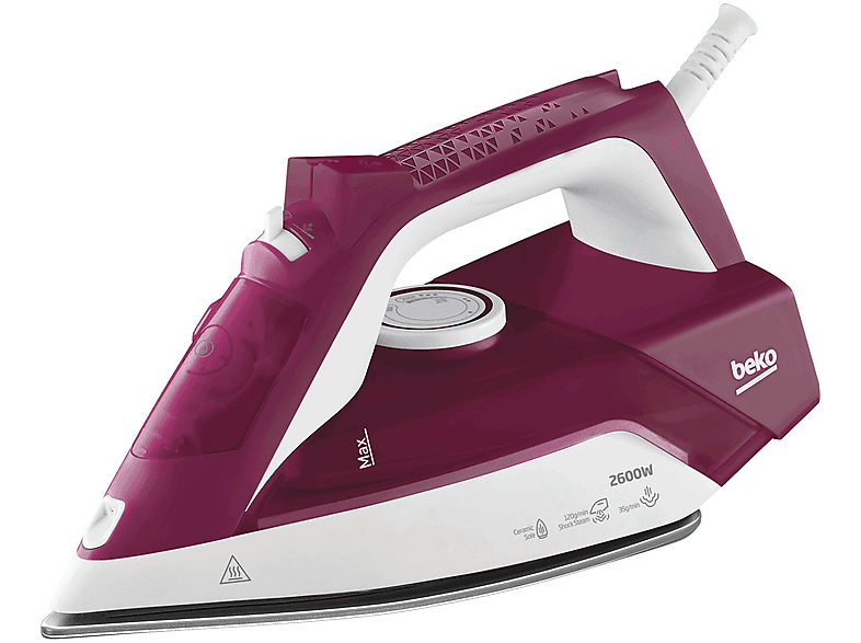 Plancha de vapor  BEKO SIM3126R 0,24 l Rojo 