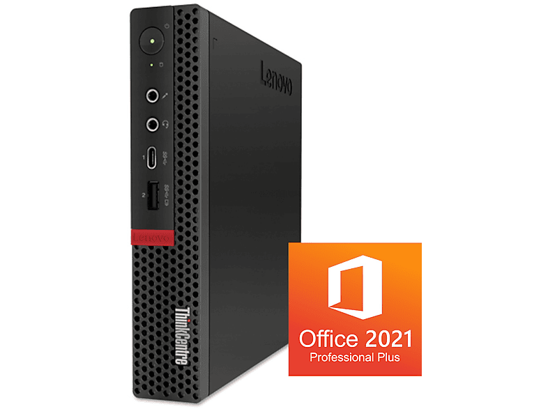 Mini PC  LENOVO ThinkCentre M720q Mini PC Futian Intel Core i5-8400T 8 GB RAM 512 GB SSD UHD 630 Windows 11 Pro (64 Bit) negro 