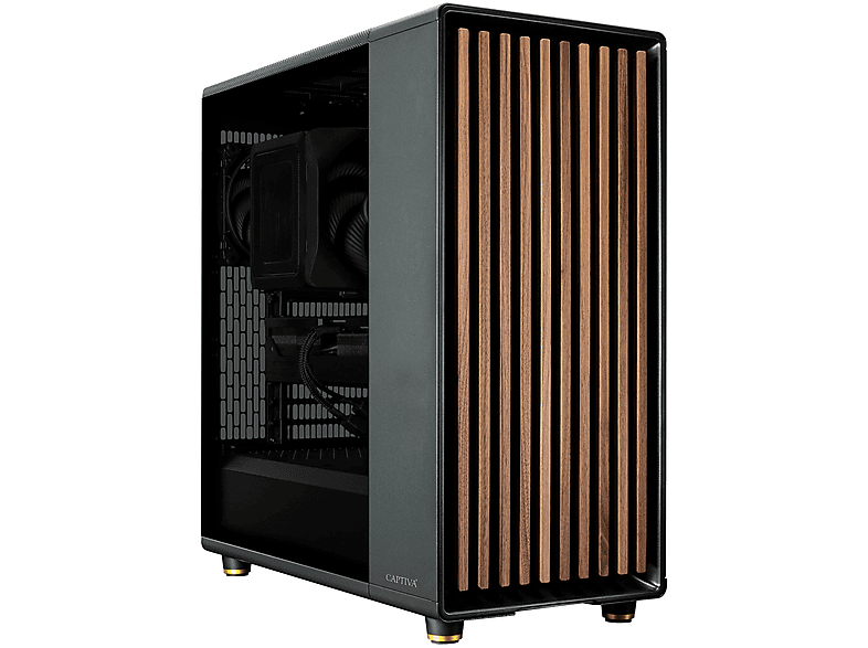 PC gaming  CAPTIVA Advanced Gaming R79-554 AMD Ryzen 5 7500F 6 Núcleos 16 GB RAM 1 TB SSD GeForce RTX™ 4060 Windows 11 Home Windows 11 Home (64 Bit) Negro 