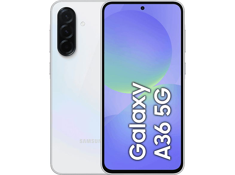 Móvil  Samsung Galaxy A36 5G Blanco 128 GB 6 GB RAM 6.7