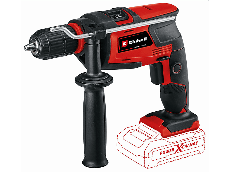 Taladro  TC-ID 18 Li - Solo EINHELL Negro Rojo 