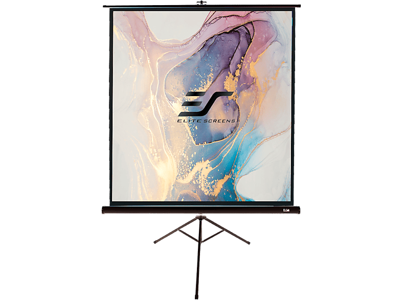 Pantalla para proyector  ELITE SCREENS TRÍPODE/Negro / 1:1 / 178 x 178 
