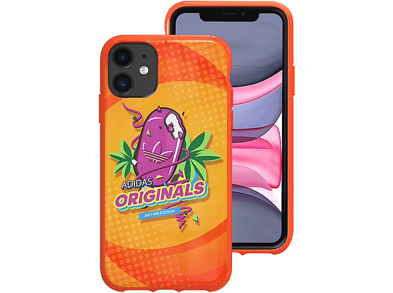 Carcasa para móvil  ADIDAS SX1062 Compatible con Apple iPhone 11 Naranja 