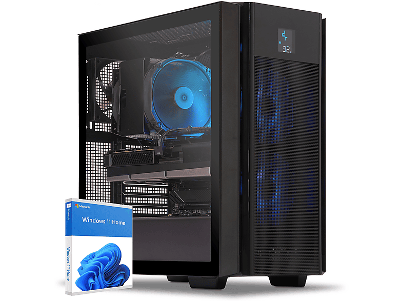 PC Gaming  SEDATECH UCCK948I1I1HF AMD Ryzen 5 9600X 6x 3.9Ghz (max 5.4Ghz) 32 GB RAM 2000 GB SSD GeForce RTX™ 5070 Ti Windows 11 Home Negro 