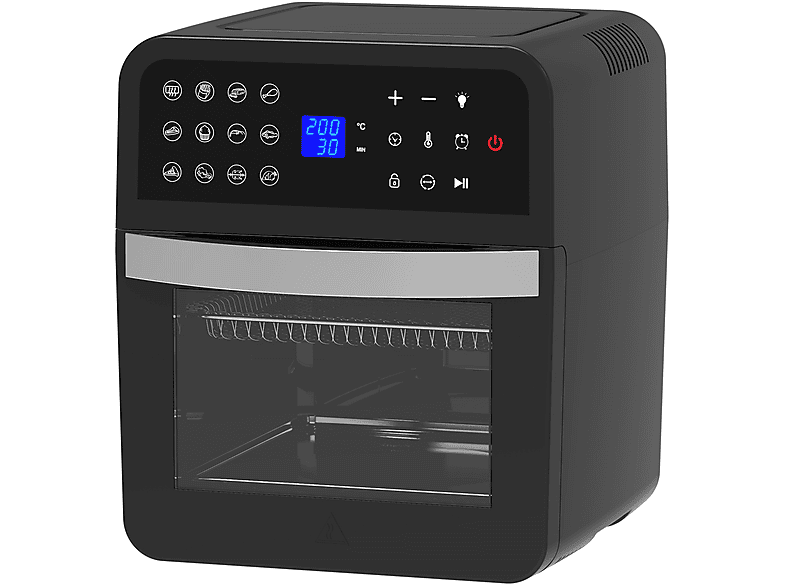 Freidora sin aceite  MELCHIONI LUCIFER 1800 W Negro 