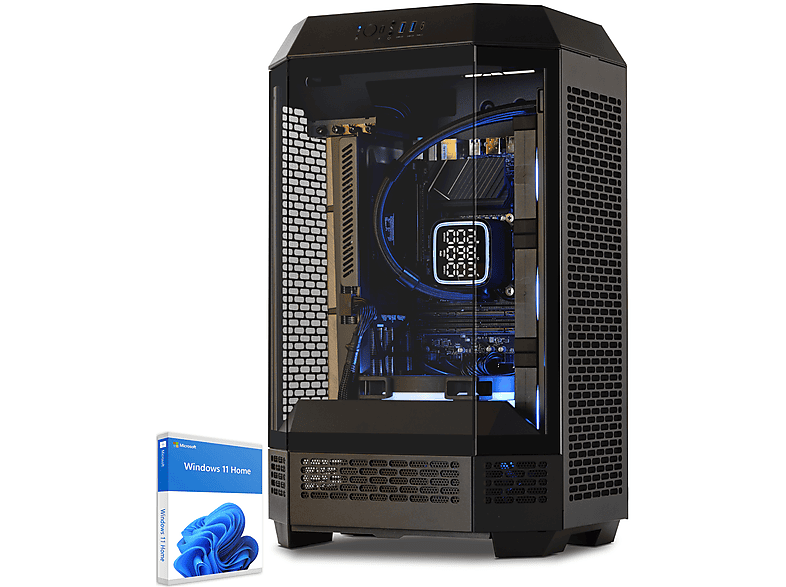 PC Gaming  SEDATECH UCCE935I1I1HF AMD Ryzen 7 5700X 8x 3.4Ghz (max 4.6Ghz) 32 GB RAM 2000 GB SSD Radeon™ RX 9070 XT Windows 11 (64 Bit) Negro 
