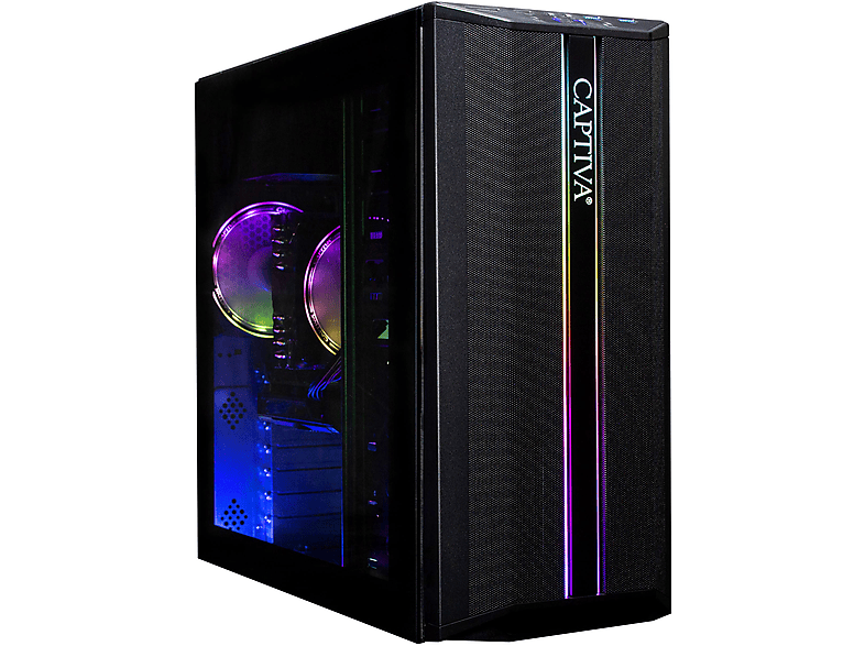 PC gaming  CAPTIVA Advanced Gaming R74-930 AMD Ryzen 7 5800X 8 Núcleos 32 GB RAM 1 TB SSD Radeon™ RX 7600 Windows 11 Home Windows 11 Home (64 Bit) Negro 