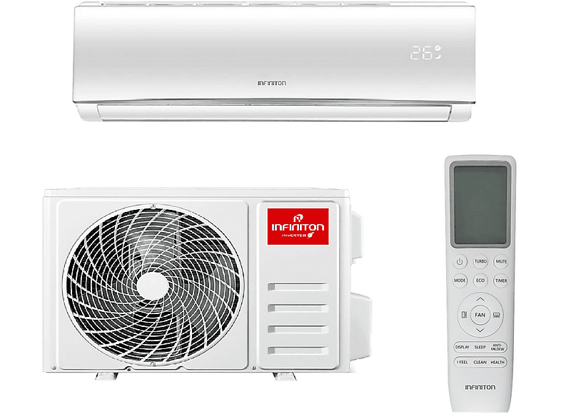 Aire acondicionado Split 1x1  INFINITON SPTSE18A2 18000 fg/h Función Inverter Blanco 