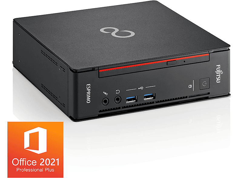 Mini PC  FUJITSU Esprimo Q556 Mini PC Edo Intel Core i5-6500T 16 GB RAM 1 TB SSD HD 530 Windows 11 Pro (64 Bit) negro 