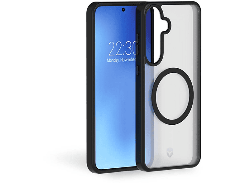 Carcasa para móvil  FORCE CASE Cubierta Air MagSafe Compatible con Samsung Galaxy S25 Plus Transparente 