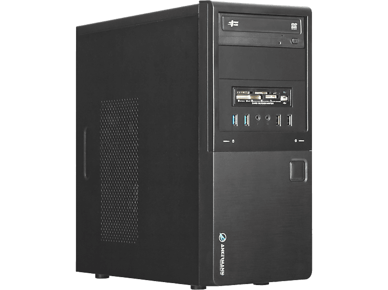 PC Sobremesa  ANKERMANN-PC Business Work V3 AMD Ryzen 5 5600G 16 GB RAM 1 TB SSD Radeon™ Onboard Graphics Windows 11 Pro (64 Bit) Windows 11 Pro (64 Bit) negro 