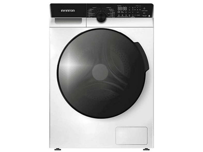 Lavadora carga frontal  INFINITON WM-G124AWL 12 kg 14 programas Blanco 