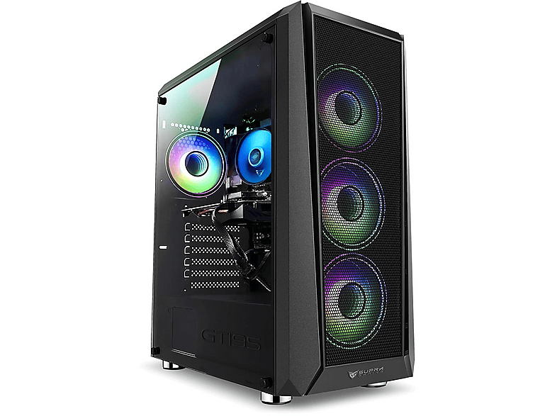 PC Gaming  PC RACING IONQ 5 AMD Ryzen™ 5 5600X 16 GB RAM 1 TB SSD GeForce RTX™ 3050 Windows 11 Pro (64 Bit) Negro 